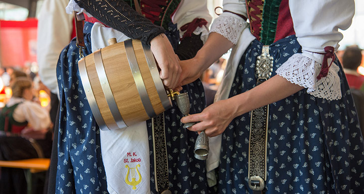 Fähnrich / Marketenderinnen